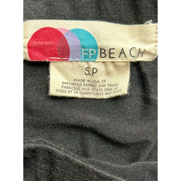 FP Beach by Free People “Daphne” Draped Coastal Luxe Asymmetrical Skirt Sz Small - Picture 6 of 8